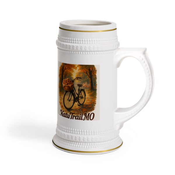 Oktoberfest Style Beer Stein Mug with Bicycle Design, Perfect for Beer Lovers, Housewarming Gift, Oktoberfest, or Cycling Enthusiasts - Image 3