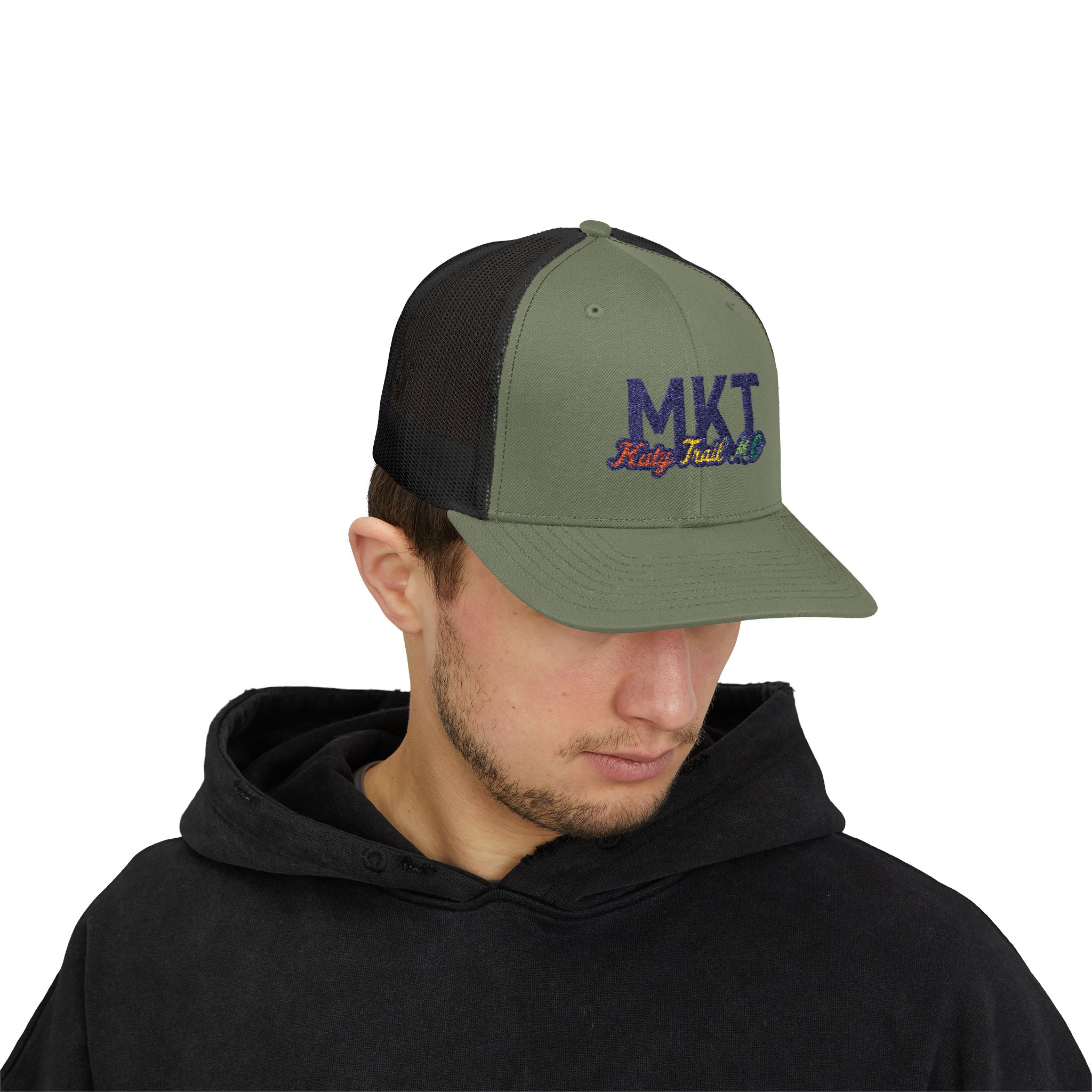 MKT Script Trucker Cap - Image 3