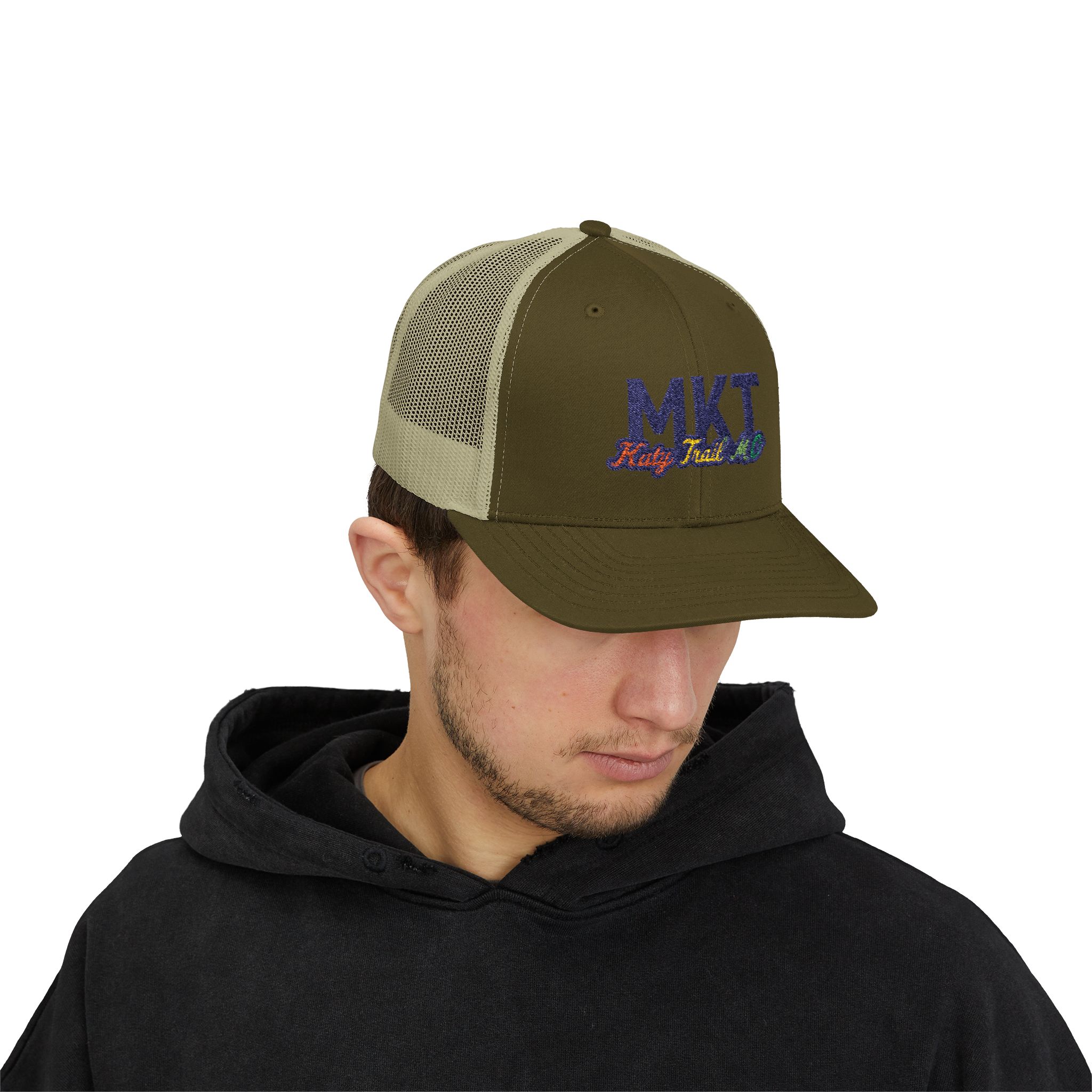 MKT Script Trucker Cap - Image 7