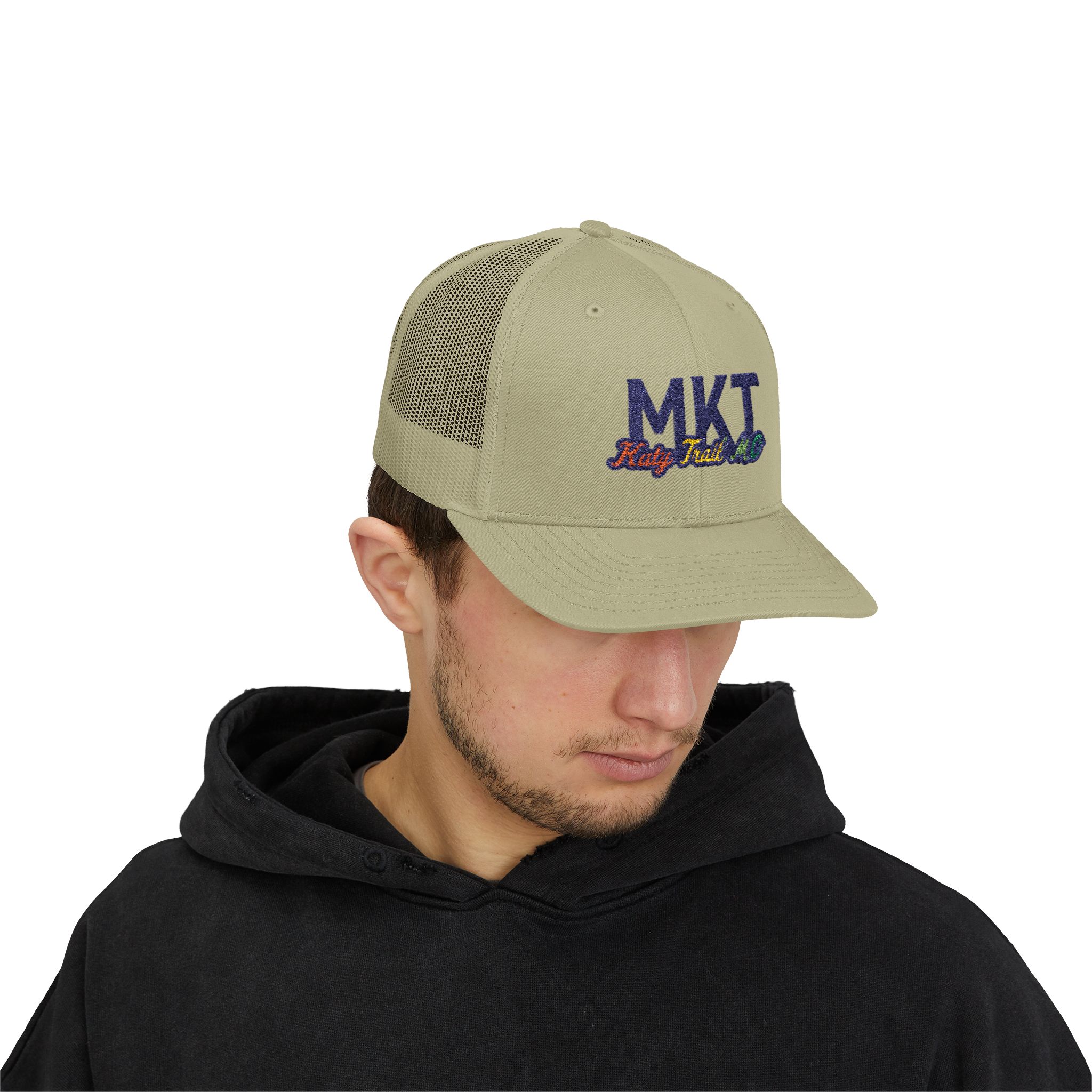 MKT Script Trucker Cap - Image 11
